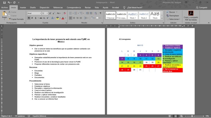 Anteproyecto